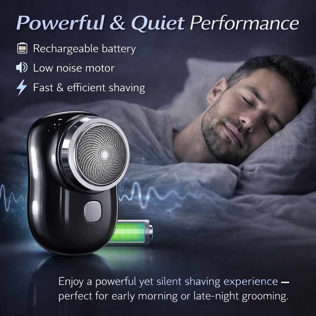 Mini Electric Shavers, Rechargeable | New Upgraded