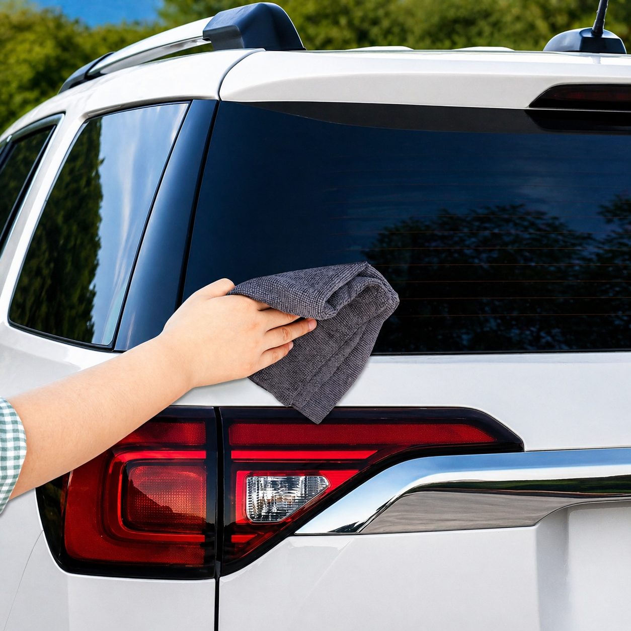 Microfiber Cleaning Cloth Roll