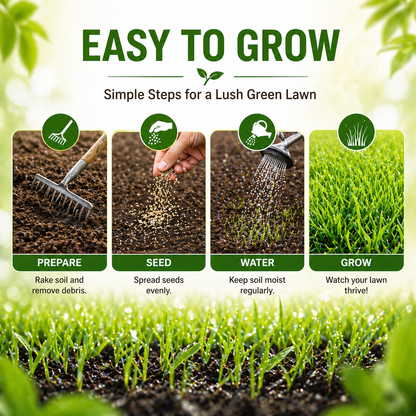 Grass Seeds Hybrid, Beautiful Home Gardening (Pack Of 100 seeds)
