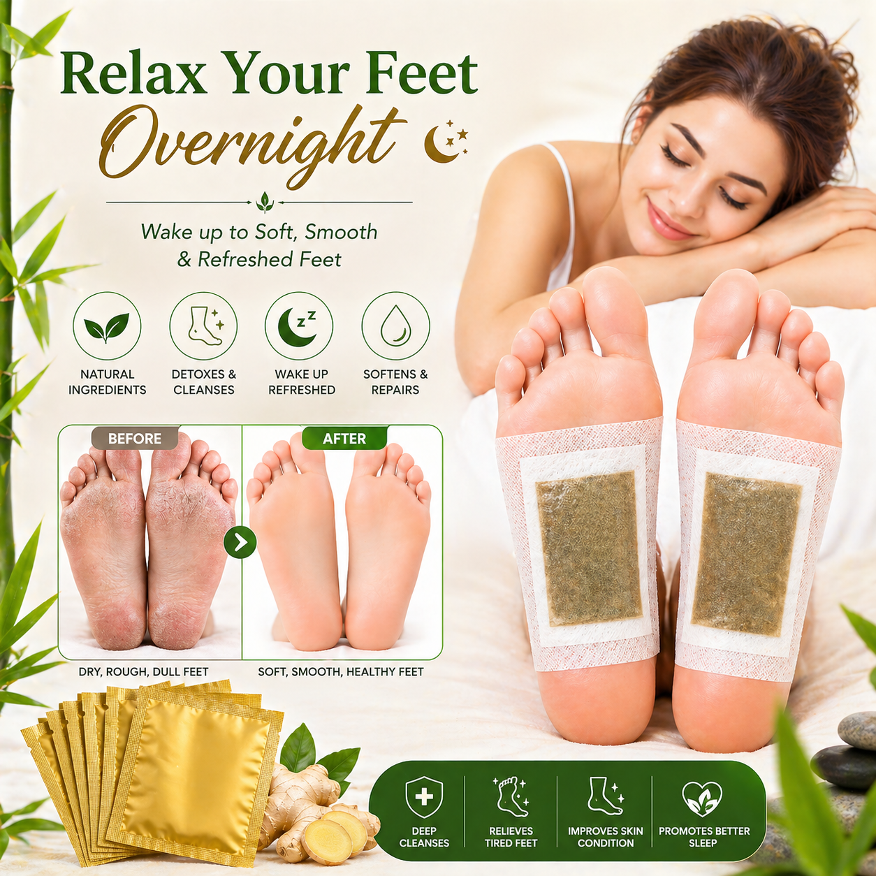 Detox Foot Patches (Pack of 2)
