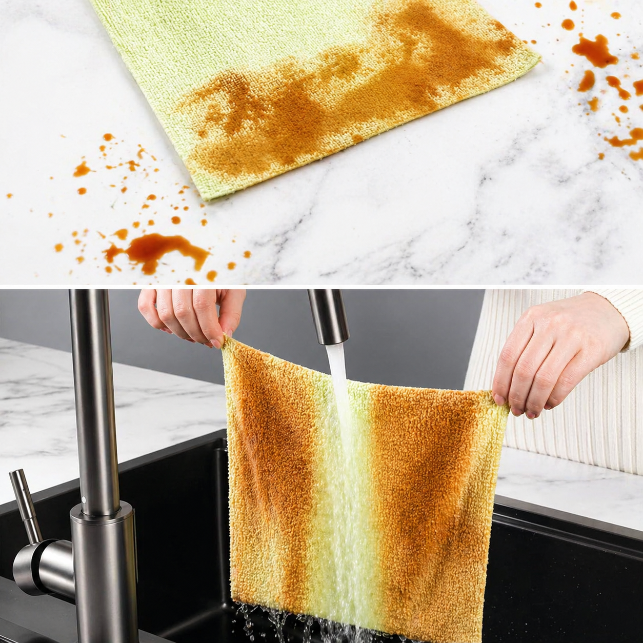 Microfiber Cleaning Cloth Roll