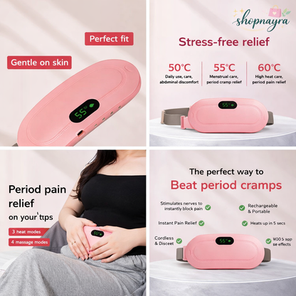 Dynamic Heat & Massage Therapy for Period Cramps | Upgraded