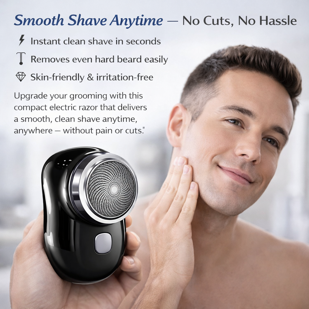 Mini Electric Shavers, Rechargeable | New Upgraded