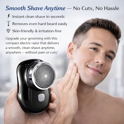 Mini Electric Shavers, Rechargeable | New Upgraded