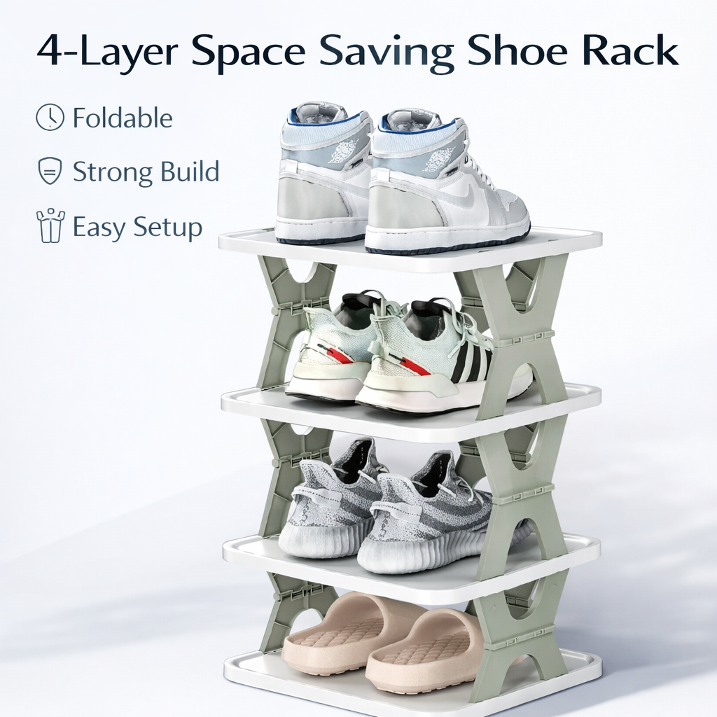 4 Layer Shoes Organiser