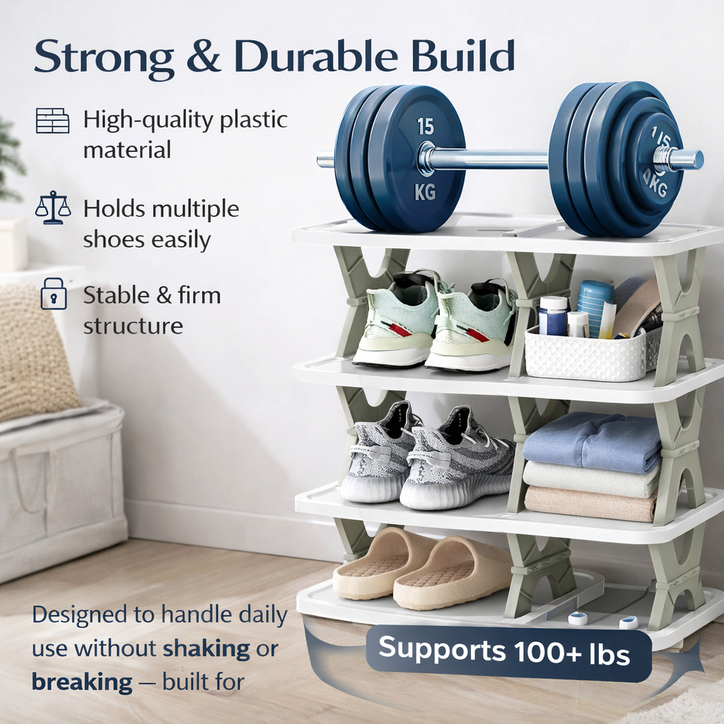 4 Layer Shoes Organiser