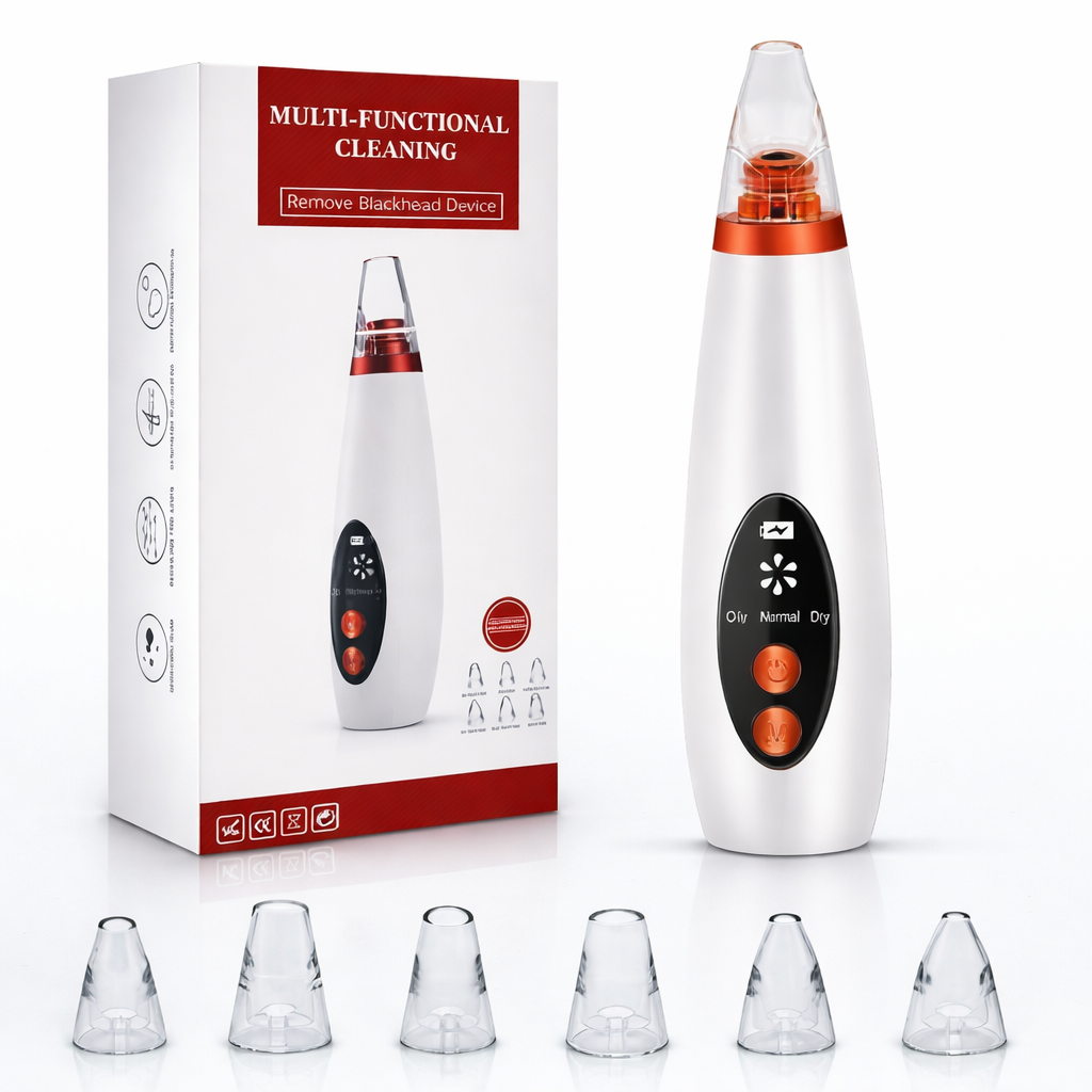 6 in 1 Blackheads Remover Electric Device