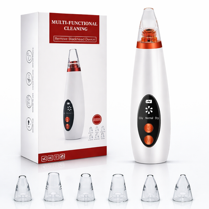 6 in 1 Blackheads Remover Electric Device