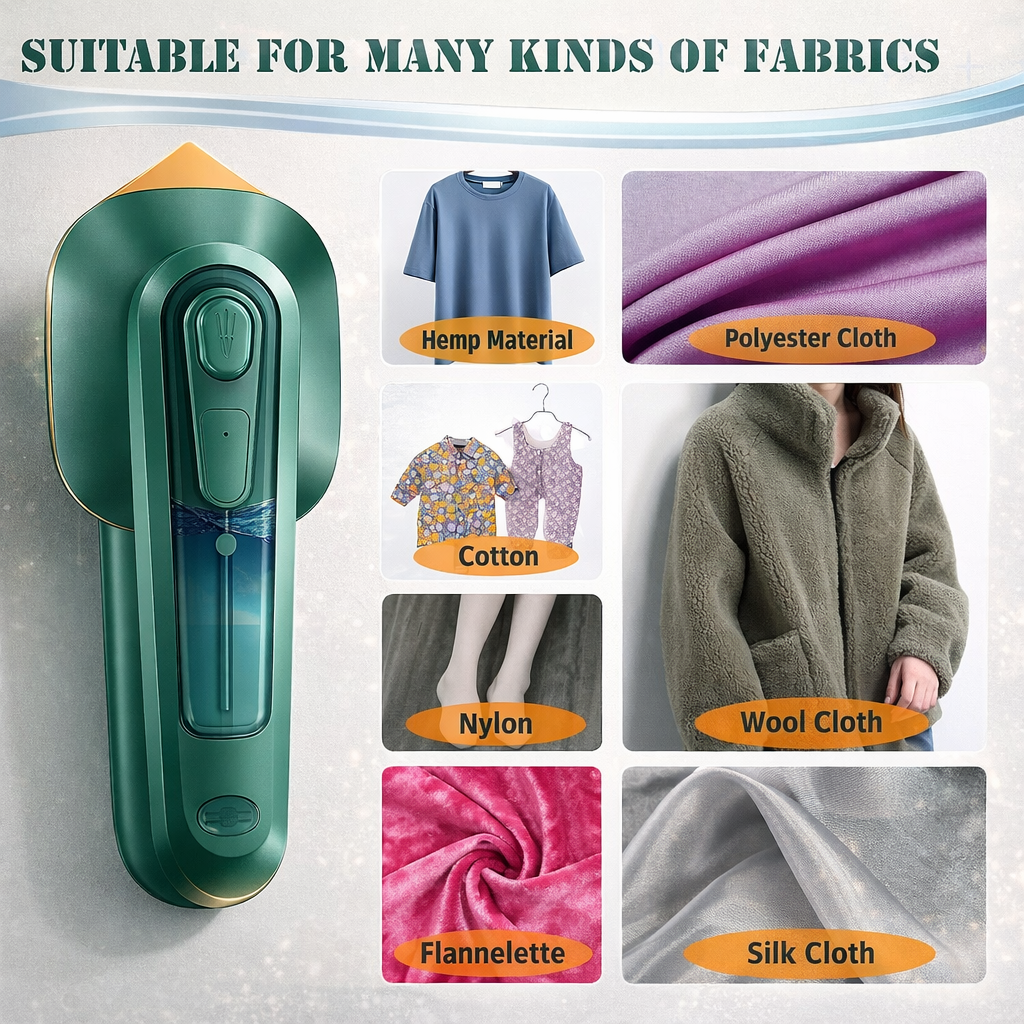 Portable Steamer Iron for Clothes