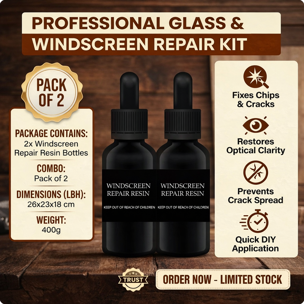 Glass Repair Kit (Pack of 2)
