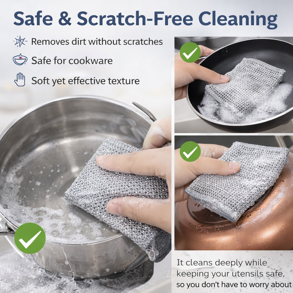 Multipurpose Wire Dishwashing Rags