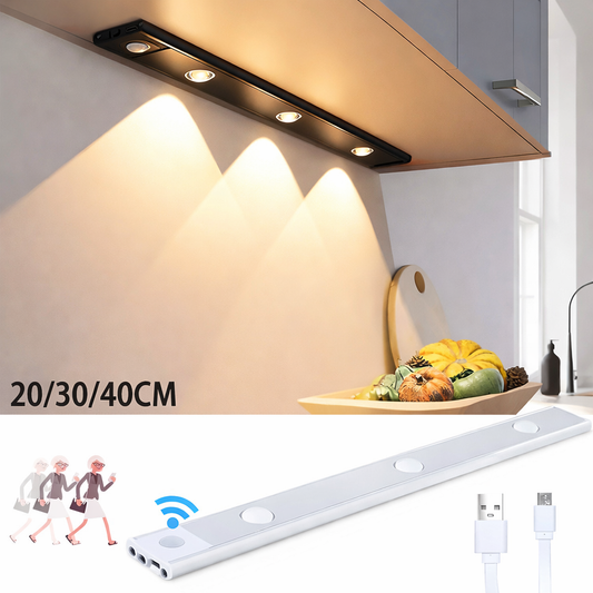 LED Motion Sensor Cabinet Light With USB Rechargeble