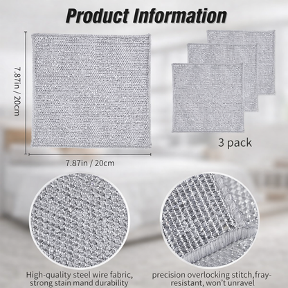 Multipurpose Wire Dishwashing Rags