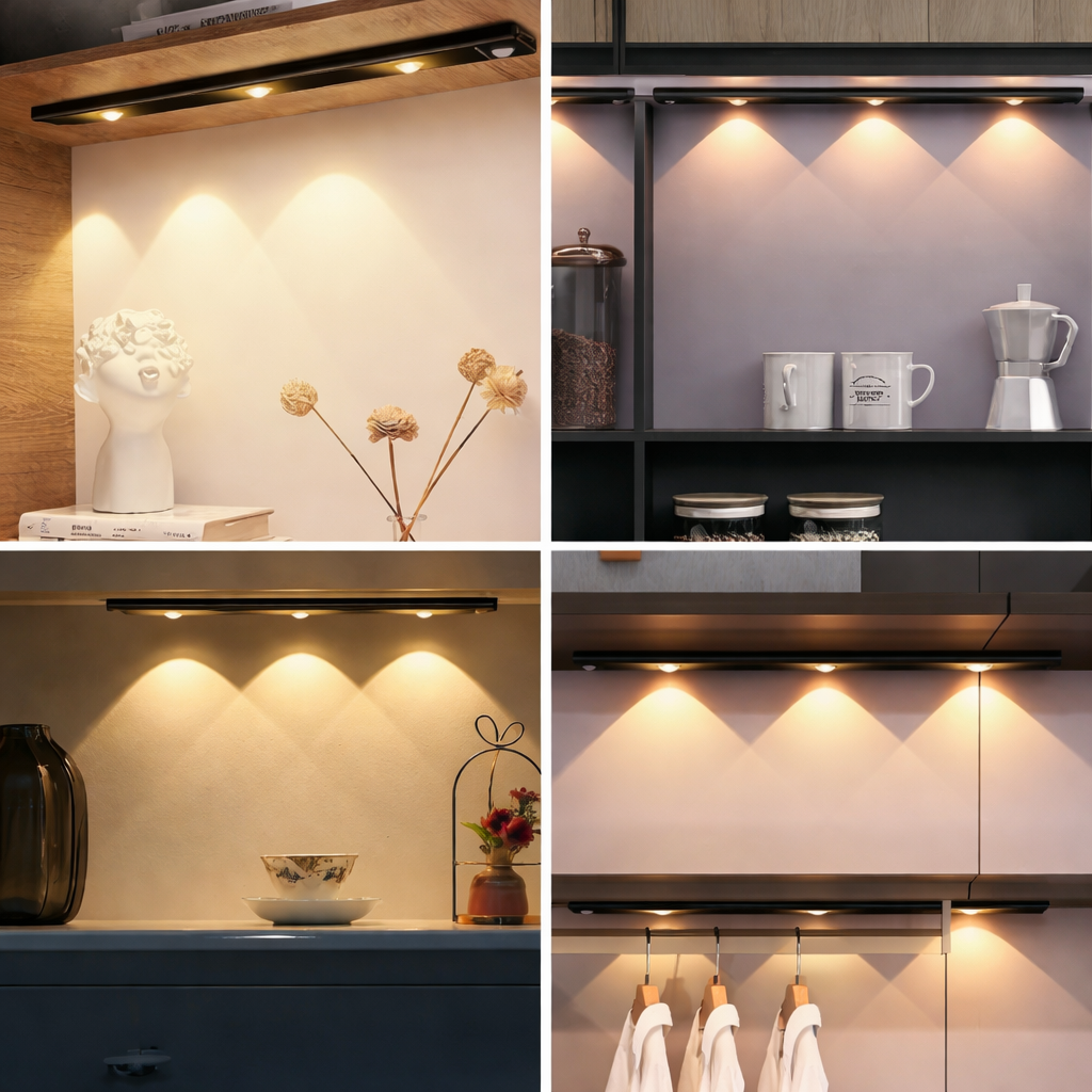 LED Motion Sensor Cabinet Light With USB Rechargeble